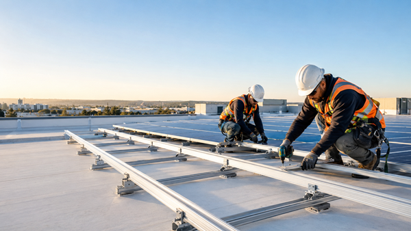 Solar Racking Installation