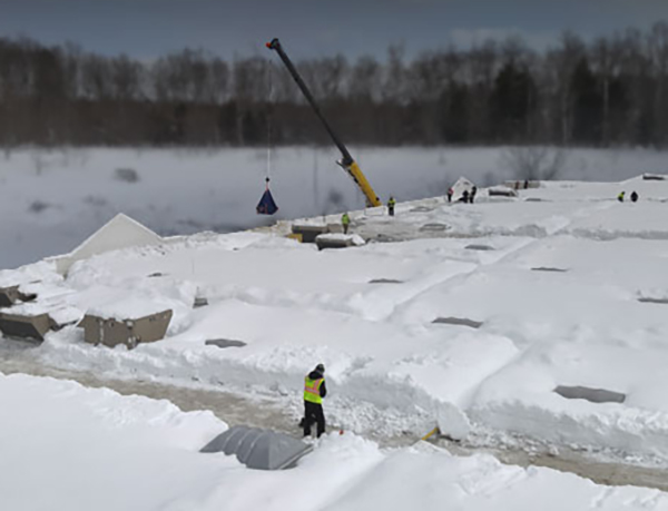 COMMERCIAL ROOF SNOW REMOVAL
