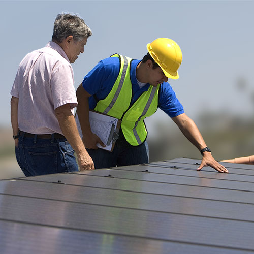 Solar Roof Inspection